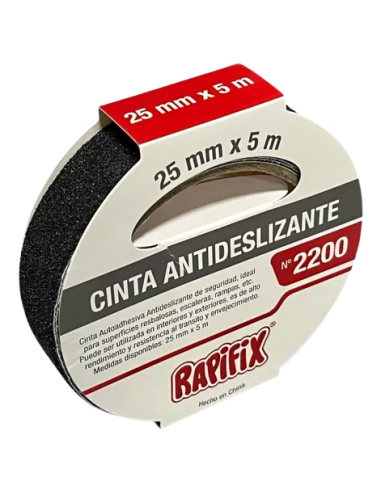 Cinta Antideslizante 25mm X 5m Rapifix